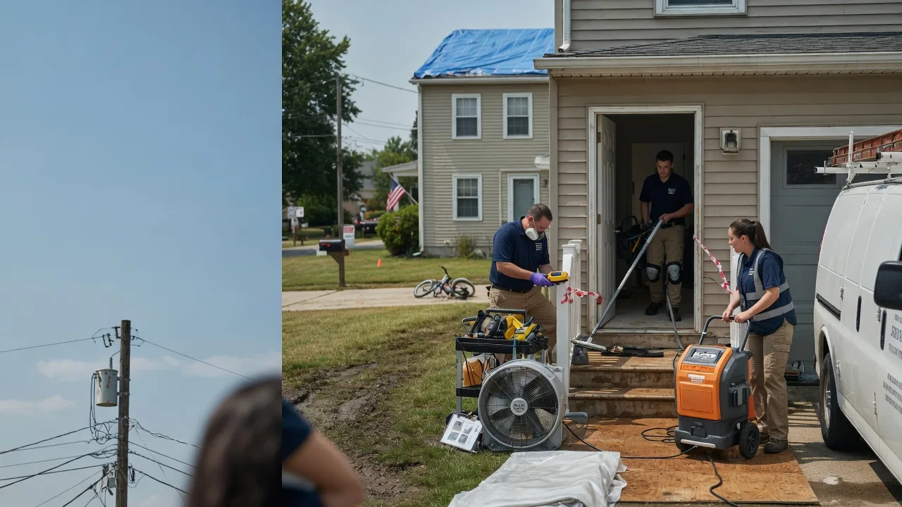 Water Damage Repair in Williamsville, IL near me